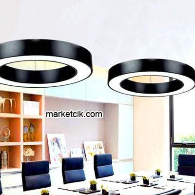 180 cm 180 Watt Sıva Üstü Günışığı Led Simit Linear Aydınlatma Armatürü Beyaz Kasa - 3000 Kalvin - Marketcik Depo Teslim
