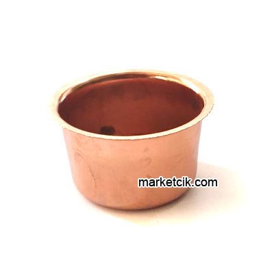 Marketcik E27 Metal Bakır Yarım Lale