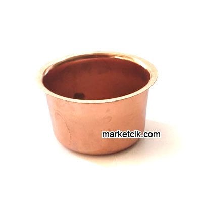 Marketcik E27 Metal Bakır Yarım Lale