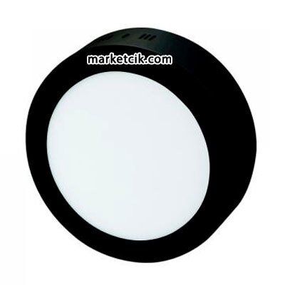 Cata CT-5238 Siyah 30 Watt Sıva Üstü Yuvarlak Led Panel Armatür Günışığı-Beyaz Işık