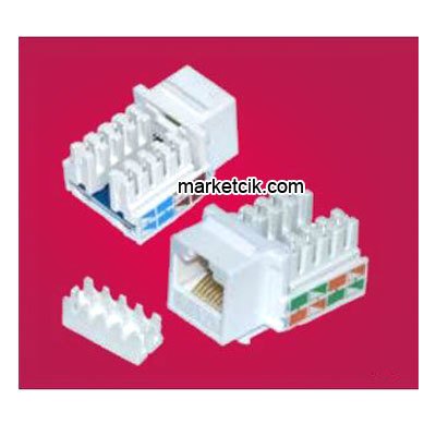 Mutlusan Kablo Kanal İçin Cat6 Data Konnektörü RJ65