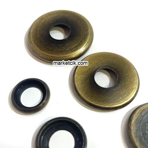 Marketcik Eskitme Metal Kapak 13-16-22-25-30 mm