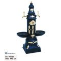 Ayaz 140x90 Alüminyum Döküm 2 Musluklu Park Bahçe Çeşmesi