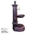 Ayaz 125x50 Alüminyum Döküm 1 Musluklu Park Bahçe Çeşmesi