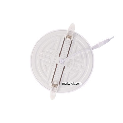 Ack 36 Watt Sıva Altı Yuvarlak Çerçevesiz Led Panel Armatür