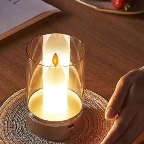 Cata CT-8432 Tokyo Dekoratif Mum Şarjlı Led Masa Lambası