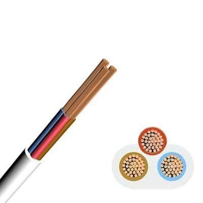 Öznur-Hes-Ünal-Piyasa 4x4 mm TTR Kablo, Çok Damarlı Tesisat Kablosu, 100 metre
