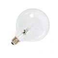 70 Watt, 92 watt Halojen Model Şeffaf Glop Ampul (G95)