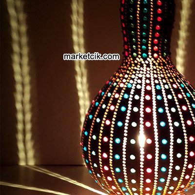 Marketcik Tuz Lambası Aydınlatması İçin Kablolu Duy Takımı, Ampul Dahil