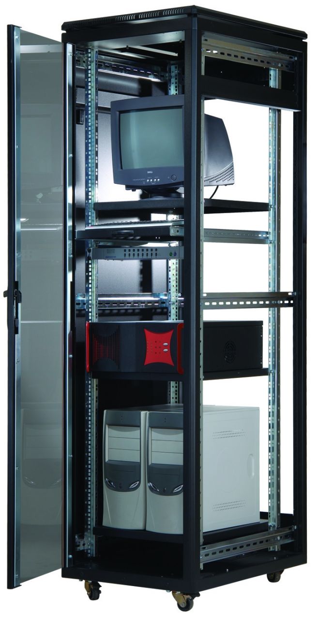 Çetinkaya 19'' 36U 60x80 Dikili Tip Rack Kabinet