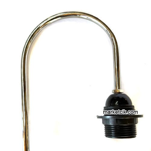 Krom Metal Masa Lambası Yapımı İçin 9Luk Baston Boru