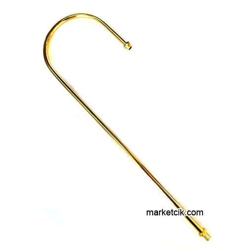 Sarı Metal Masa Lambası Yapımı İçin 9Luk Baston Boru