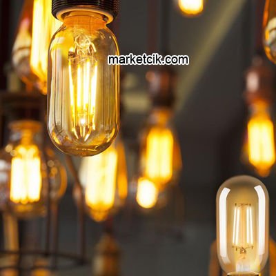Edison Dekoratif Led Ampul 4 Watt E27 Duy, T45 Gemici Ampul Modeli