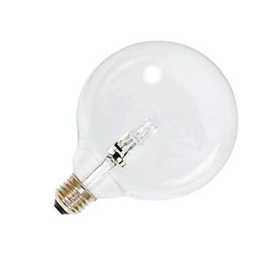Yıldız 28 Watt, 40 watt Halojen Model Şeffaf Glop Ampul (G125)