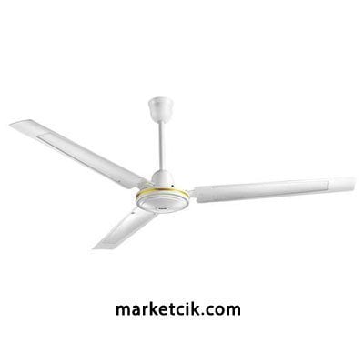 Raks 3 Kanatlı Tavan Vantilatörü, 82 Watt Beyaz Renk