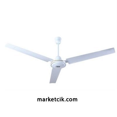 Raks 3 Kanatlı Tavan Vantilatörü, 100 Watt Beyaz Renk