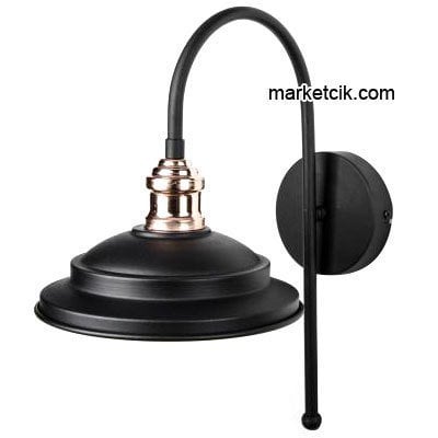 Cata CT-8161 Dekoratif Siyah Retro Duvar Aplik
