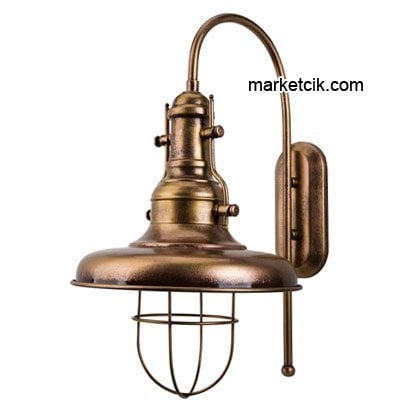 Cata CT-8301 Dekoratif Bakır Retro Duvar Aplik