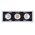 Kendal 3 lü Gün Işığı Işık Sıva Altı 3x30 Watt Led Spot Armatür