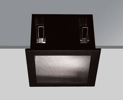 Pelsan 5117-606 1xE27 W Sıva Altı Kare Camlı Downlight Armatür