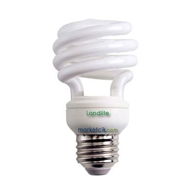 11 Watt E27 Duylu Spiral Enerji Tasarruflu Ampul Sarı Işık