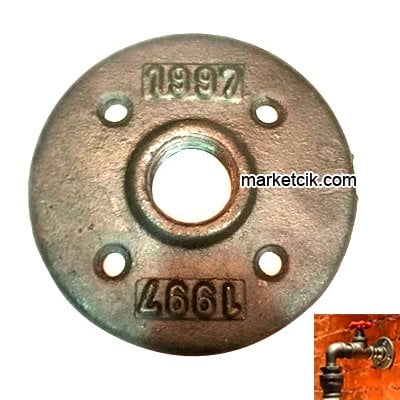 Marketcik Su Borusu İçin Ham Büyük 1/2 3/4 Dişli Flanş