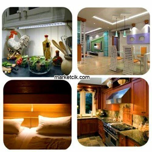 Cata CT-4485 Yapışkanlı 5 metre İç Mekan Şerit Led Amber Işık