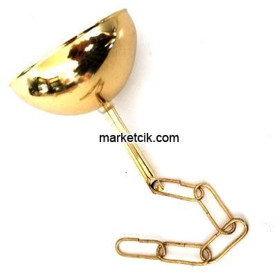 Avize İçin Sarı Metal Rozans Tij Zincir Askı Takımı