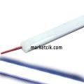 Led Bar Aydınlatma Armatürü 1 metre Soft Cam Beyaz Işık, TRAFO DAHİL