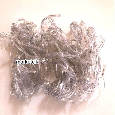 10 Metre 100 Ledli Hareketli İç Mekan Led Kordon Ağaç Işığı, Dekoratif Led Yılbaşı Işık, Beyaz