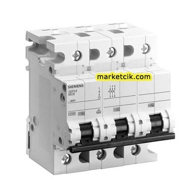 Siemens 5SP4392-7 3x125 Amper C Tipi 10KA Otomatik Sigorta