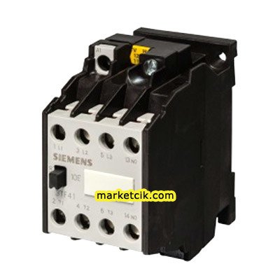 Siemens 3TF41-10 5.5 kW 12 Amp Üç Fazlı Güç Kontaktörü