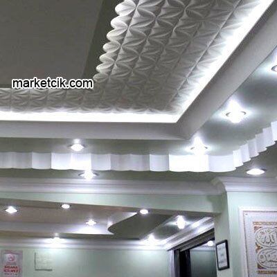 Cata CT-6584 Berfin Sıva Altı Dekoratif Kristal Cam Led Spot Armatür Beyaz-Günışığı Işık