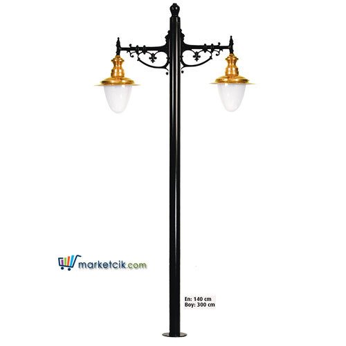 Ayaz 300x140 Bakır Şapkalı Park Bahçe Aydınlatma Direği