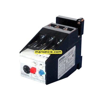 Siemens 3UA59 25 - 40 Amp. Termik Röle Raya Montajlı