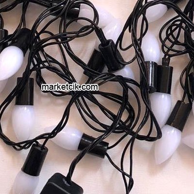 5 Metre 28 Mum Led RGB Işıklı Kordon, Dekoratif Yılbaşı Aydınlatma Işıkları