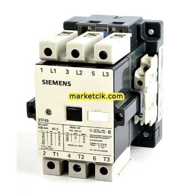 Siemens 3RT2046-1AP00 45 kW 95 Amp Üç Fazlı Güç Kontaktörü