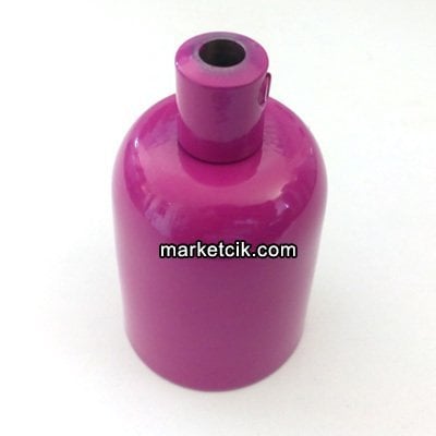Marketcik Dekoratif Metal Mor Lale E27 Duy