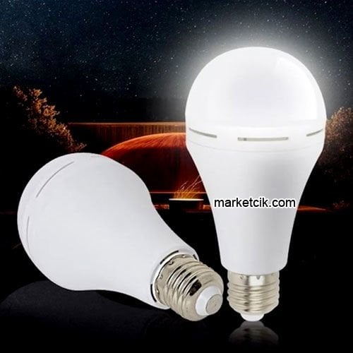 Seldur 15+3 Watt Beyaz Işık Şarjlı Led Ampul