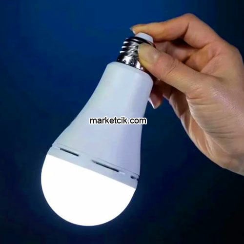 Seldur 15+3 Watt Beyaz Işık Şarjlı Led Ampul