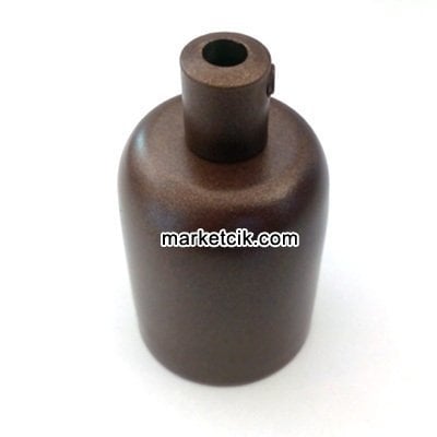 Marketcik Dekoratif Metal Kahverengi Lale E27 Duy
