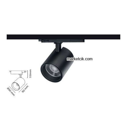 Marketcik 20 Watt Led Ray Spot Armatür MR232420