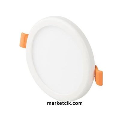 Cata CT-5646 9 Watt Sıva Altı Yuvarlak Slim Led Panel Armatür Günışığı-Beyaz Işık Ayarlanabilir Montajlı