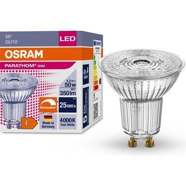 Osram Dim Edilebilir 4-5 Watt Gu10 Starter Uçlu Günışığı Işık Led Çanak Ampul, 220 Volt
