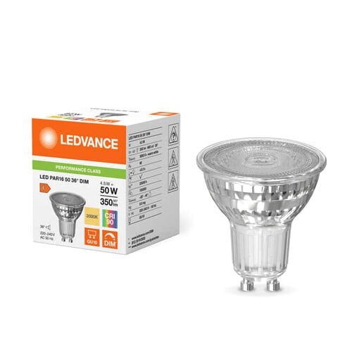 Ledvance-Osram Dim Edilebilir 4-5 Watt Gu10 Starter Uçlu Günışığı Işık Led Çanak Ampul, 220 Volt