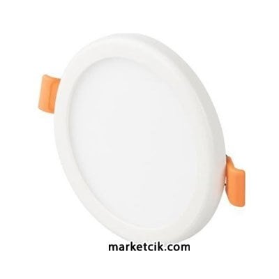 Cata CT-5647 15 Watt Sıva Altı Yuvarlak Slim Led Panel Armatür Günışığı-Beyaz Işık Ayarlanabilir Montajlı