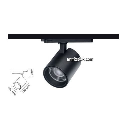 Marketcik 40 Watt Led Ray Spot Armatür MR2326