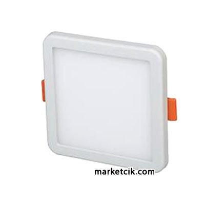 Cata CT-5656 9 Watt Sıva Altı Kare Slim Led Panel Armatür Günışığı-Beyaz Işık Ayarlanabilir Montajlı
