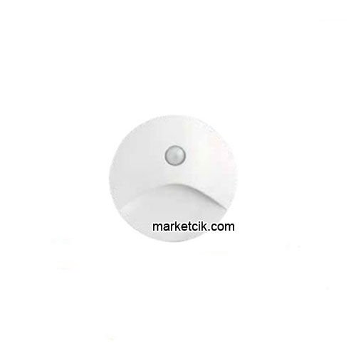 Marketcik Beyaz Kasa Sensörlü Koridor Merdiven Led Aydınlatma Armatürü MRM9079