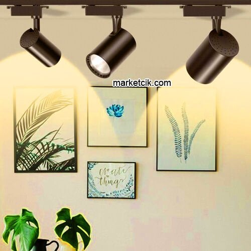 Marketcik 3lü Led Spot Aydınlatma Işık Avize Günışığı